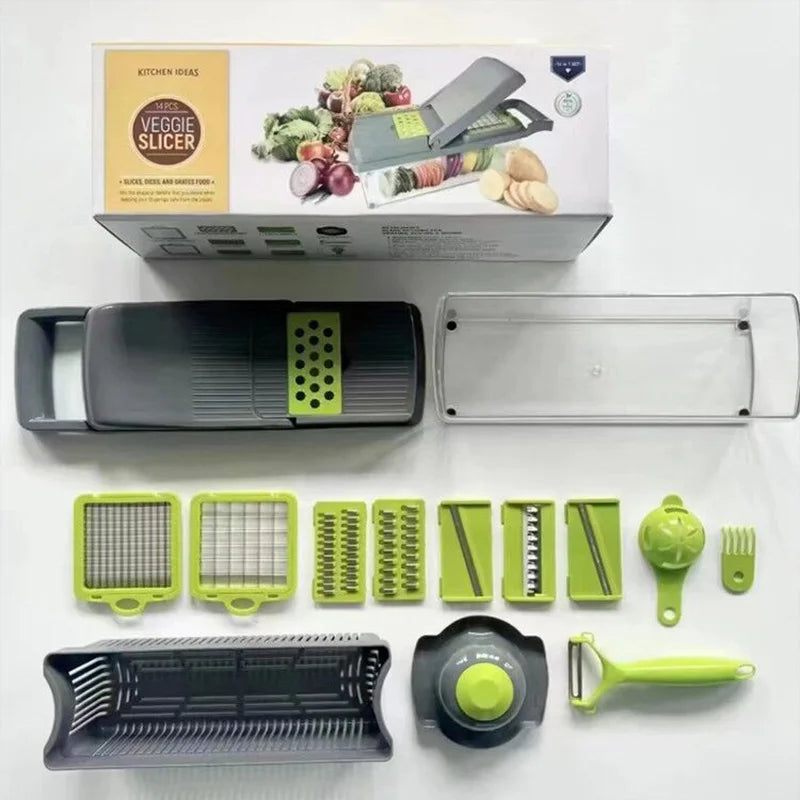 Multi functional vegetable cutting tool shredder silk maker bean example shredder household kitchen tool silk eraser