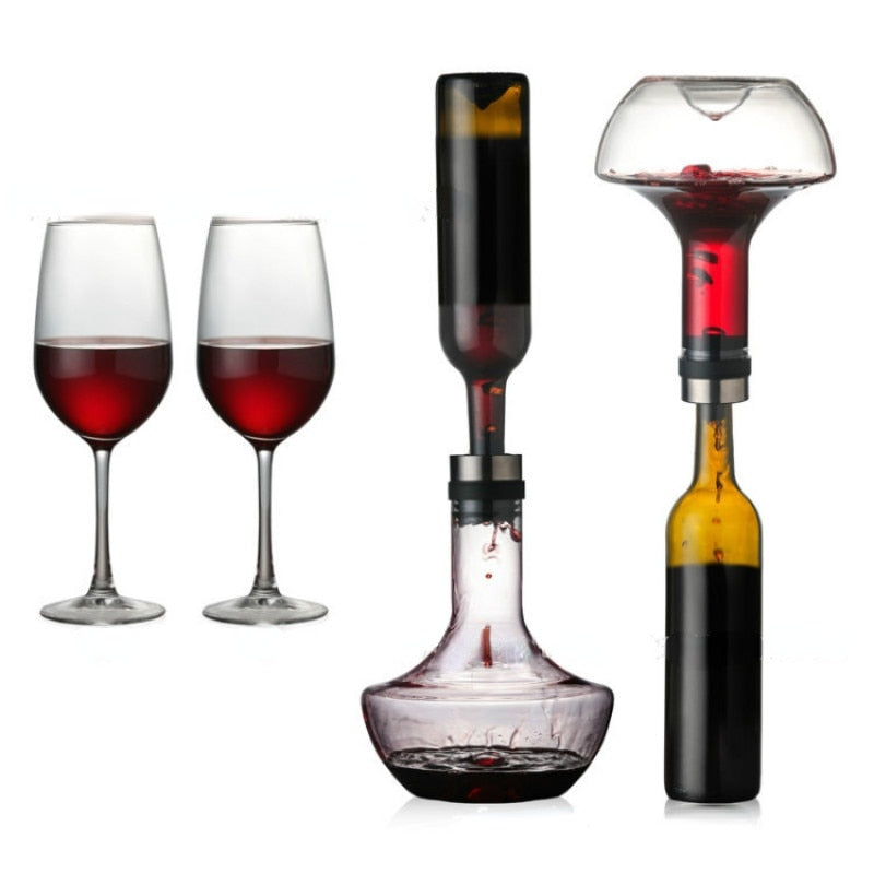 1000ML Big Decanter Handmade Crystal Red Wine Brandy Champagne Glasses Decanter Bottle Jug Pourer Aerator For Family Bar