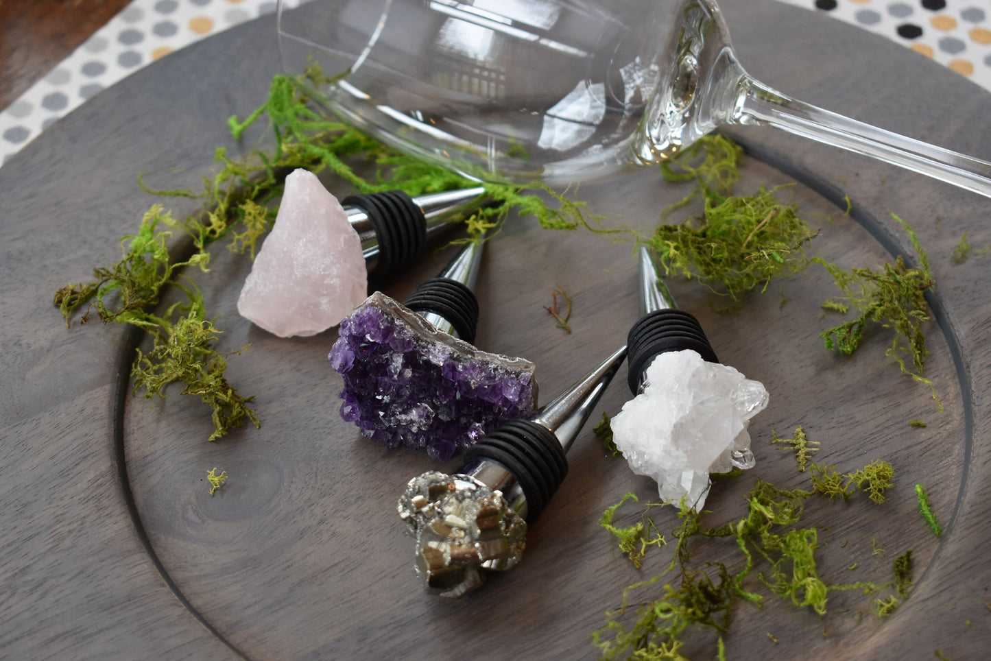 Gemstone Wine Stoppers